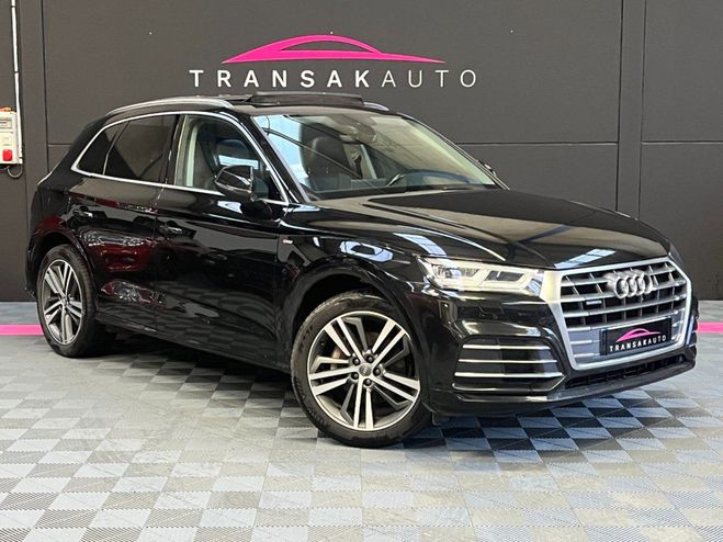 Cliquer pour voir la photo suivante Audi Q5 2.0 TDI 190 Quattro S line - TOIT OUVRAN Noir de 2017