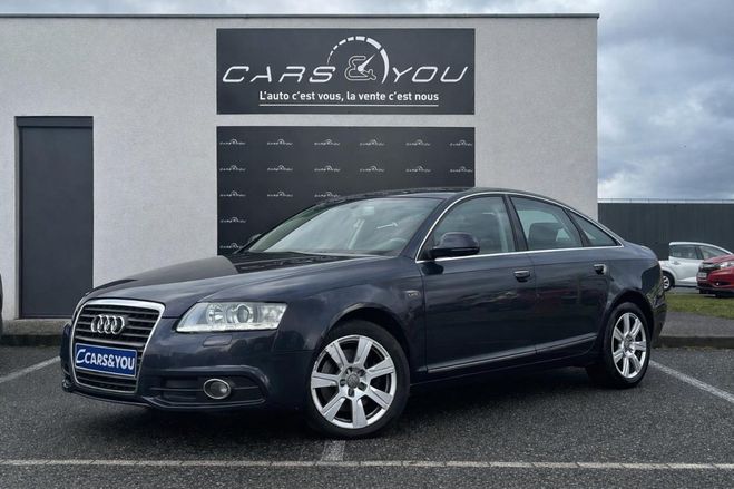Cliquer pour voir la photo suivante Audi A6 V6 2.7 TDI 190CV ADVANCED EDITION MULTIT Bleu Foncé Verni de 2010