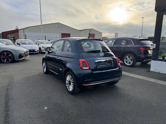 Fiat 500 1.2 69 LOUNGE TOIT PANO LED TEL CLIM RAD BLANC de 2016