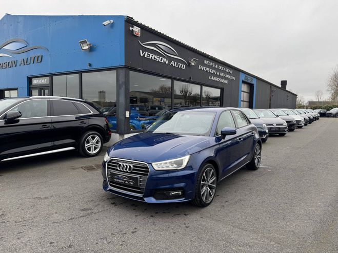 Audi A1 Sportback 1.4 TDi 90 GPS CUIR XENON KEYL BLEU de 2016