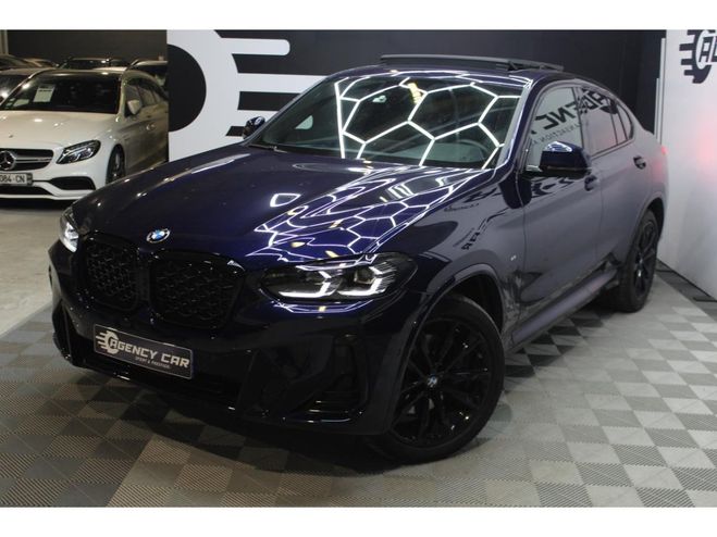 BMW X4 M sport magnifique configuration pack op BLEU FONCE de 2023