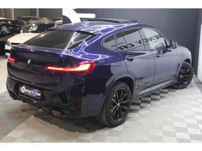 BMW X4 M sport magnifique configuration pack op BLEU FONCE de 2023