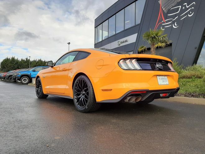 Ford Mustang GT V8 5.0L BVM - MALUS PAYE Orange de 2019