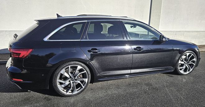 Audi A4 avant 3.0 tdi 272 cv quattro s-line full Noir de 2017