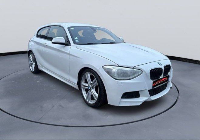 Cliquer pour voir la photo suivante BMW Serie 1 M Sport 2L 143 CH Blanc de 2013