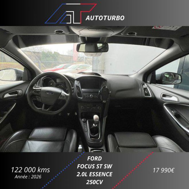 Ford Focus SW 2.0 ECOBOOST 250CH STOP&START ST Gris F de 2016