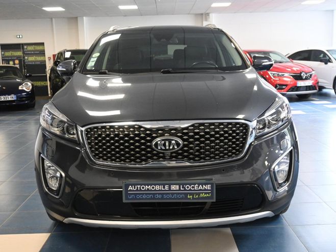 Kia Sorento 2.2 CRDI 200 ch ISG 4x4 7pl Ultimate A GRIS FONCEE de 2016