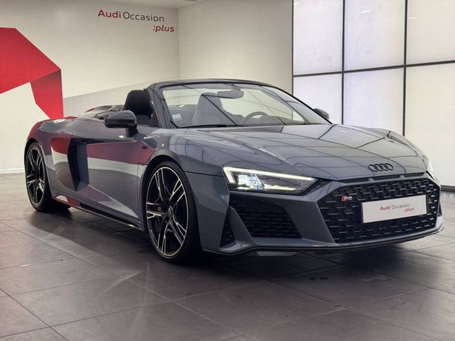 Audi R8 SPYDER V10 5.2 FSI 620 S tronic 7 Perfor Noir de 2019