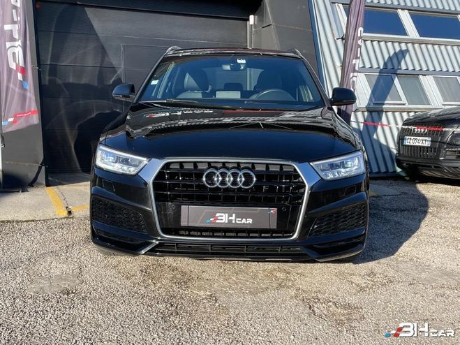 Audi Q3 2.0 TDI 150 S-TRONIC S-LINE - Cuir alcan Noir de 2018