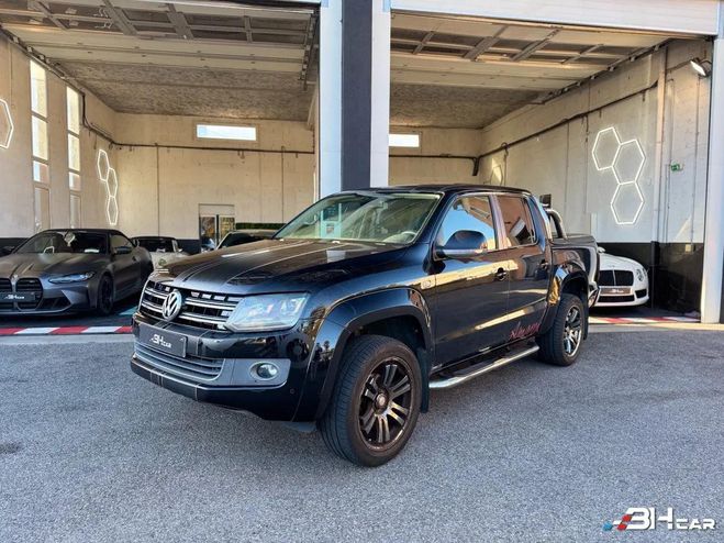 Cliquer pour voir la photo suivante Volkswagen Amarok 2.0 BITDI 180cv HIGH LINE 4MOTION BVA / Noir de 2015