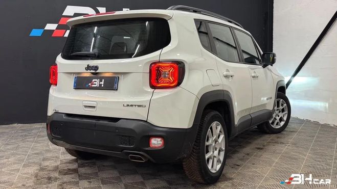 Jeep Renegade 1.0 T3 120cv / Suivi COMPLET Blanc de 2019