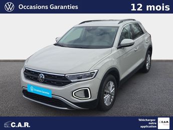  Voir d&eacute;tails -Volkswagen T Roc 1.0 TSI 110 Start/Stop BVM6 Life Plus &agrave;  La Rochelle (17)