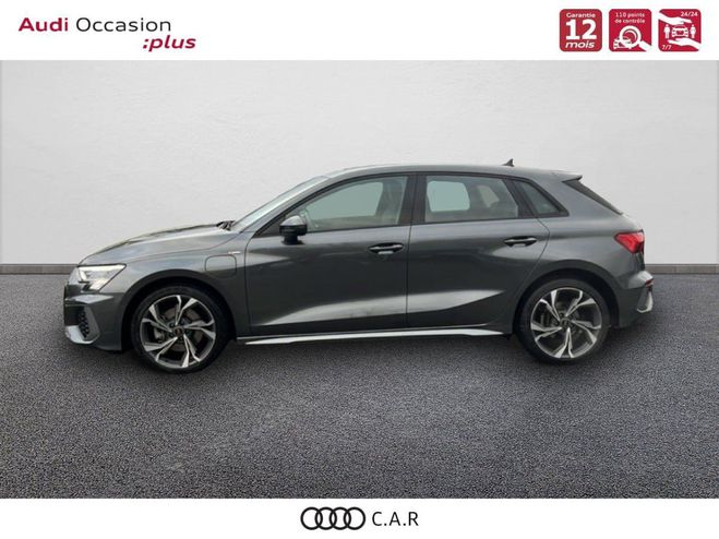 Audi A3 Sportback 40 TFSIe 204 S tronic 6 S Line Gris de 2022