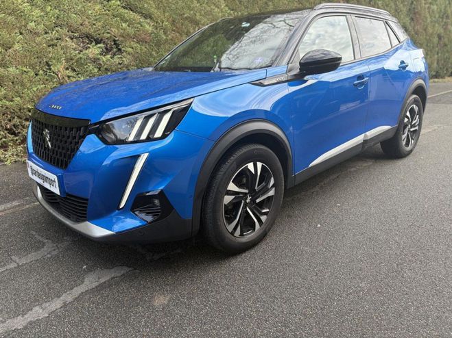 Cliquer pour voir la photo suivante Peugeot 2008 1.2i PureTech 12V S&S - 130 - BV EAT6 GT bleu métallisé de 2019