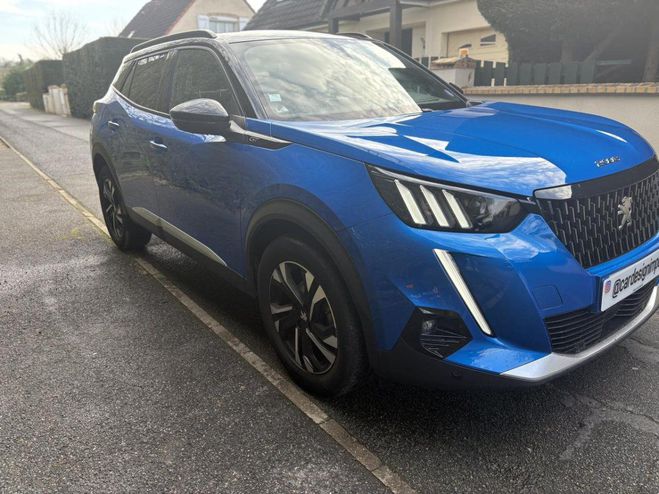 Peugeot 2008 1.2i PureTech 12V S&S - 130 - BV EAT6 GT bleu m�tallis� de 2019