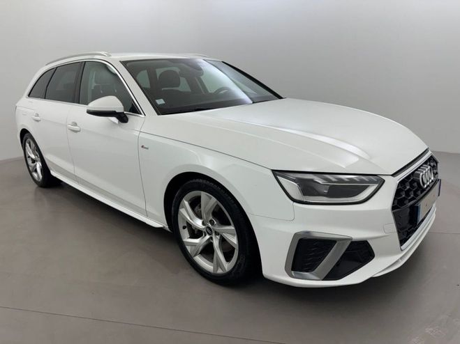 Cliquer pour voir la photo suivante Audi A4 AVANT 40 TDI 204 Pack S line S tronic 7 Blanc de 2021