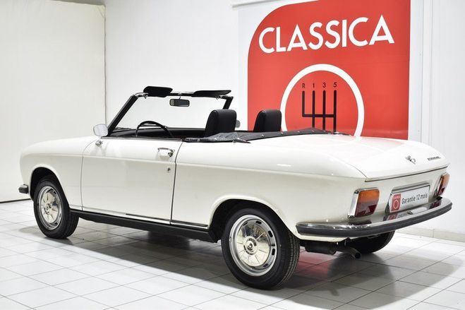 Peugeot 304 Cabriolet Blanc Alaska 1304 de 1970