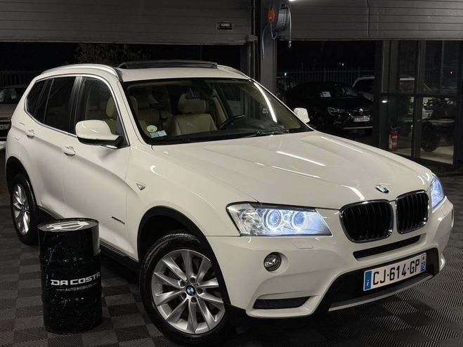 BMW X3 F25 LUXE 20 D XDRIVE 2.0 184 Cv BOITE AU Blanc de 2012