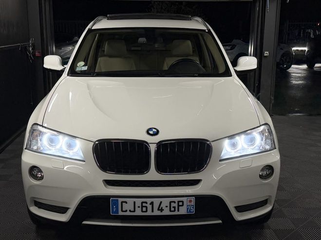 BMW X3 F25 LUXE 20 D XDRIVE 2.0 184 Cv BOITE AU Blanc de 2012
