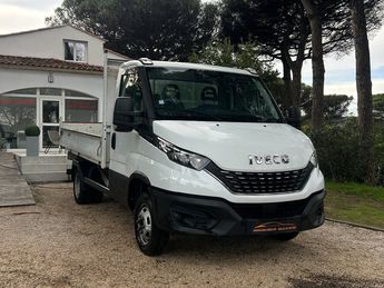 Voir d&eacute;tails -Iveco Daily V BENNE 2.3 35C14 HI MATIC / 1�RE MAIN / &agrave; Gassin (83)