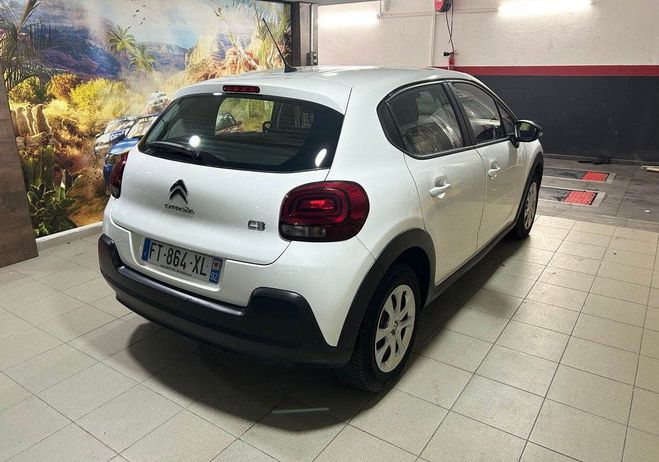 Citroen C3 1.2 83CH S&S FEEL 2 PLACES PRIX HT : 415 Blanc de 2020
