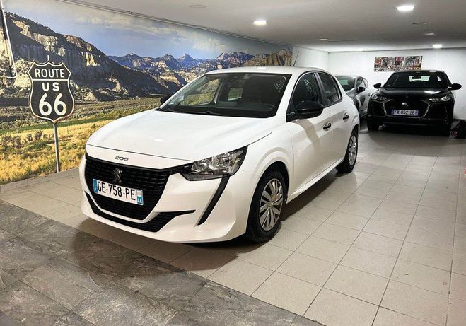 Peugeot 208 ii 1.2 75ch 2 places premium 2022 prix h Blanc de 2022