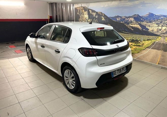 Peugeot 208 ii 1.2 75ch 2 places premium 2022 prix h Blanc de 2022