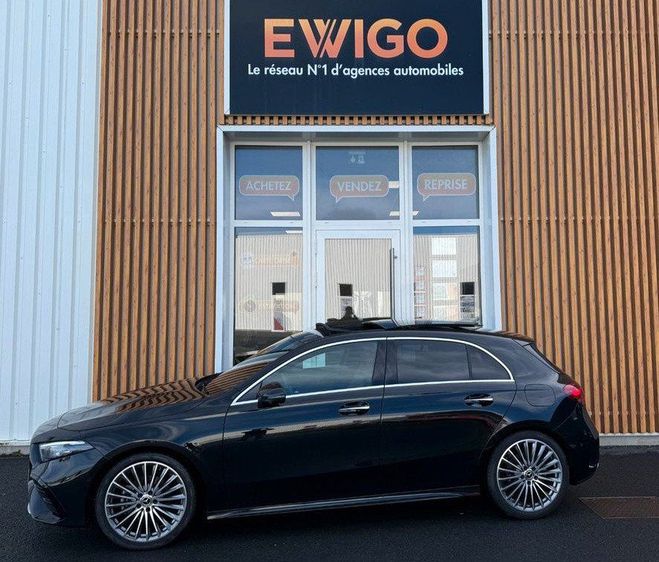 Mercedes Classe A a200 165cv premium amg line bva camera 3 Noir de 2023
