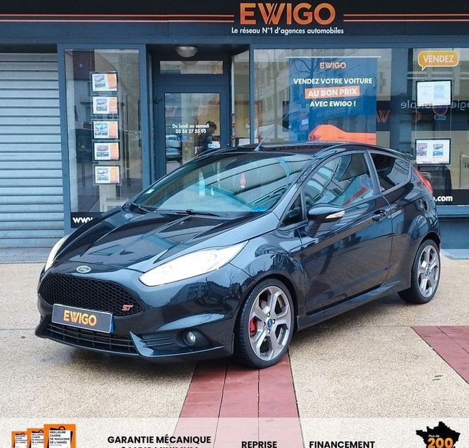 Ford Fiesta 1.6 ecoboost 182ch st sieges chauffants  Noir de 2014