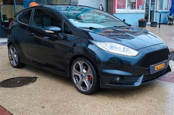 Ford Fiesta 1.6 ecoboost 182ch st sieges chauffants  Noir de 2014
