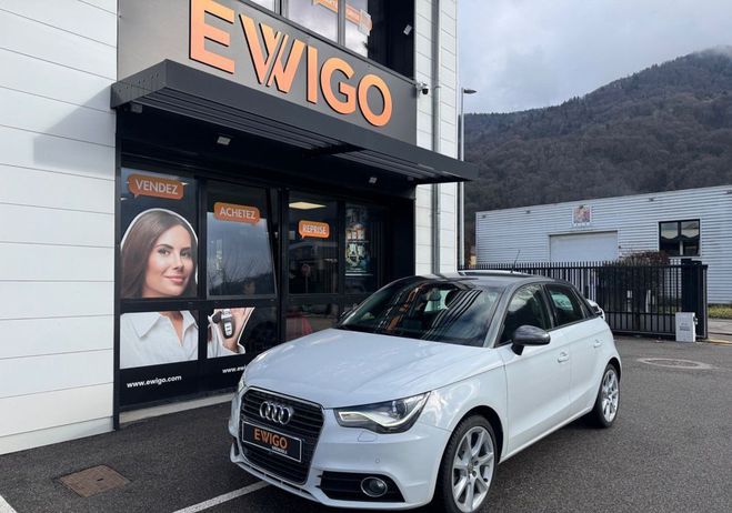 Audi A1 Sportback 1.4 tfsi 120ch ambiente s-tron Blanc de 2012