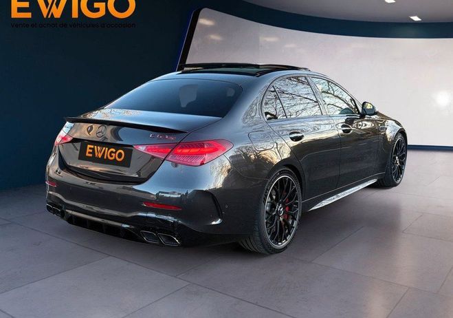 Mercedes Classe C 2.0 63 e 680h 475 phev hybrid 6.1kwh amg Noir de 2023