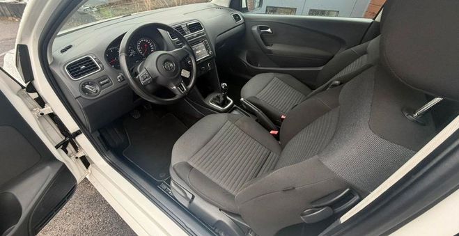 Volkswagen Polo 1.6 Tdi 90 ch Confortline Blanc de 2014