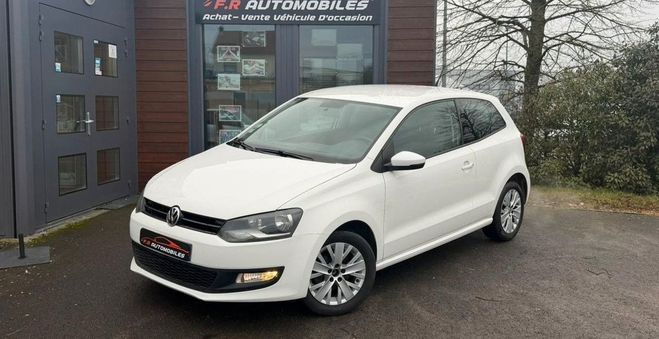 Volkswagen Polo 1.6 Tdi 90 ch Confortline Blanc de 2014
