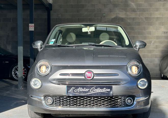 Fiat 500 Lounge 1.2 69CV RADAR DE RECUL TOIT PANO Gris de 2016