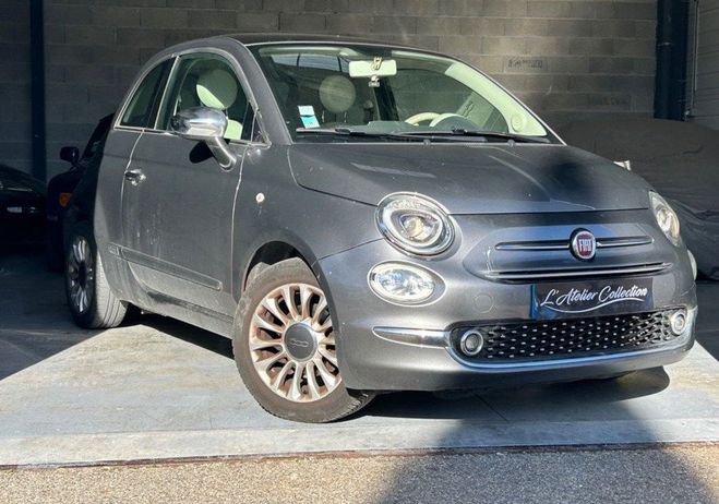 Fiat 500 Lounge 1.2 69CV RADAR DE RECUL TOIT PANO Gris de 2016