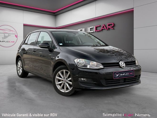 Cliquer pour voir la photo suivante Volkswagen Golf 7 Lounge 1.4 TSI 122 ch - Caméra - Régul Noir de 2015