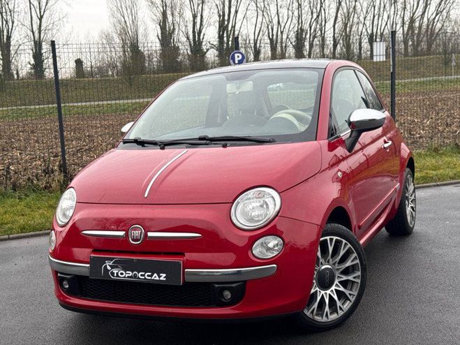 Cliquer pour voir la photo suivante Fiat 500 1.2 ESS 69CH LOUNGE * 2013 * TOIT PANO * ROUGE de 2013