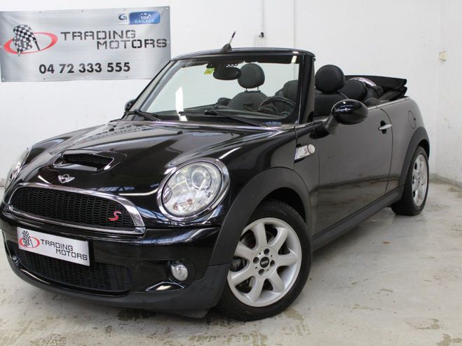 Mini Cooper S CABRIOLET BVA Noir de 2009
