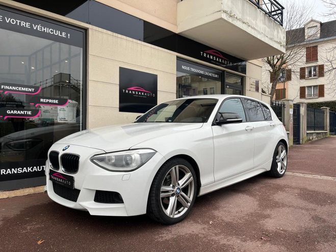 Cliquer pour voir la photo suivante BMW Serie 1 F20 118d 143 ch M Sport // CHAINE DE DIS Blanc de 2013