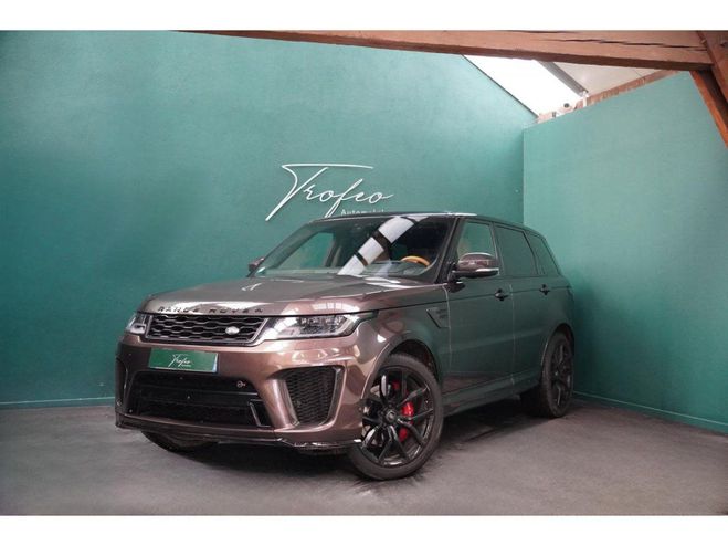 Cliquer pour voir la photo suivante Land rover Range Rover SPORT SVR Carbone édition 5.0 V8 575CV - MARRON de 2021