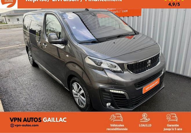 Peugeot Expert CABINE APPROFONDIE CA STANDARD BLUEHDI 1 Gris de 2019