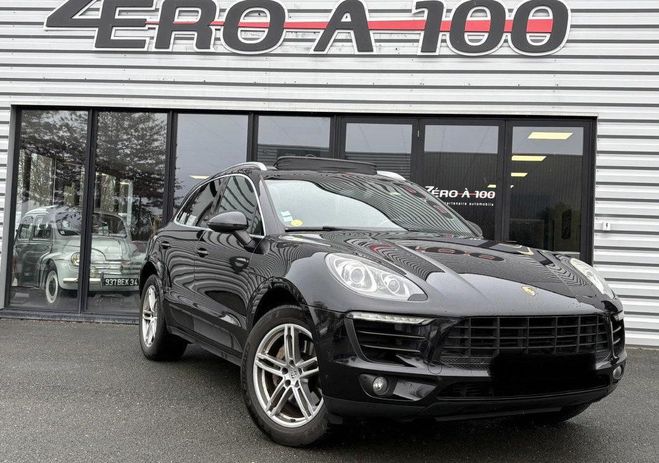 Cliquer pour voir la photo suivante Porsche Macan S diesel 3L V6 258CH ( PDLS , Siège chau Noir de 2015