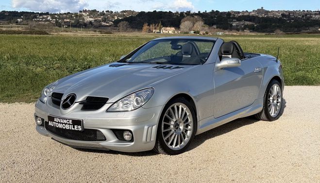 Mercedes Classe SLK V8 55 AMG BV7 R171 Argent Iridium de 2005