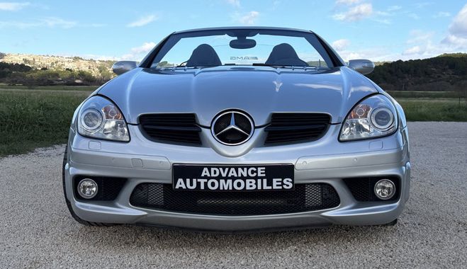 Mercedes Classe SLK V8 55 AMG BV7 R171 Argent Iridium de 2005