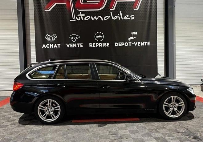 BMW Serie 3 Touring 318d 143ch Luxury Noir de 2014
