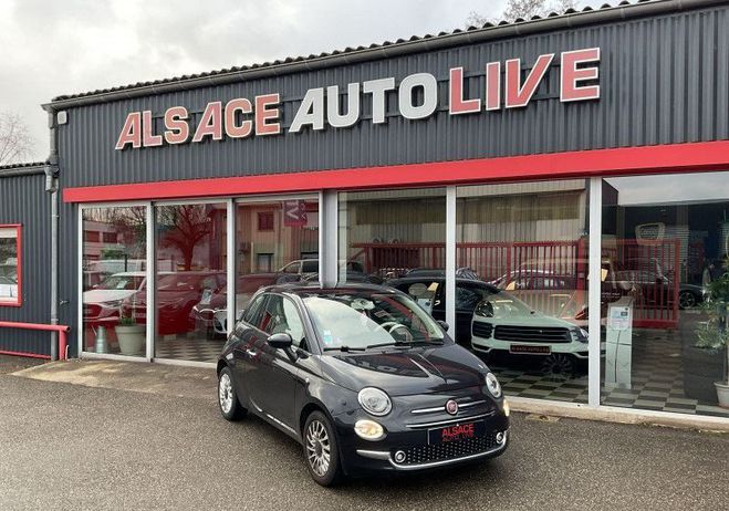 Fiat 500 1.2 8V 69CH S&S LOUNGE DUALOGIC Noir de 2019