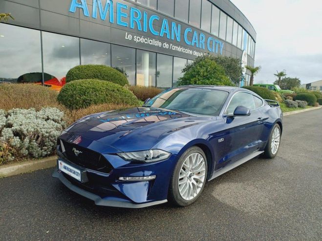Ford Mustang GT FASTBACK 5.0L V8 450ch Magneride - Pa BLEU de 2019