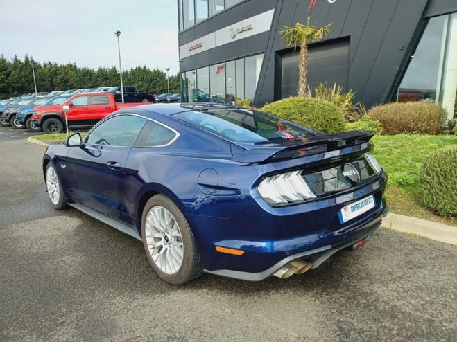 Ford Mustang GT FASTBACK 5.0L V8 450ch Magneride - Pa BLEU de 2019