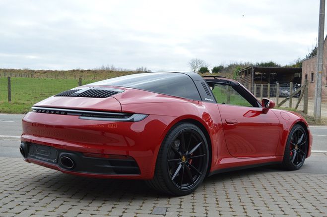 Porsche 911 992.1 Targa 4S 450 ch PDK 13.000 km - Sp rouge carmin de 2022